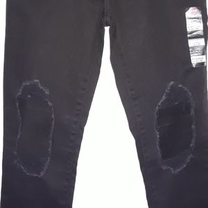 Levi's High Rise Distressed Skinny  Jean